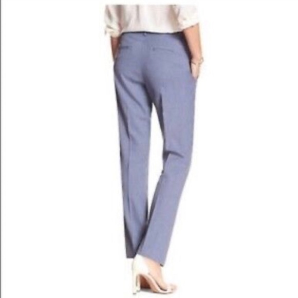 Banana Republic Reegan Slacks!!! Worn Once!!! Chambray Color!!! - Picture 3 of 7